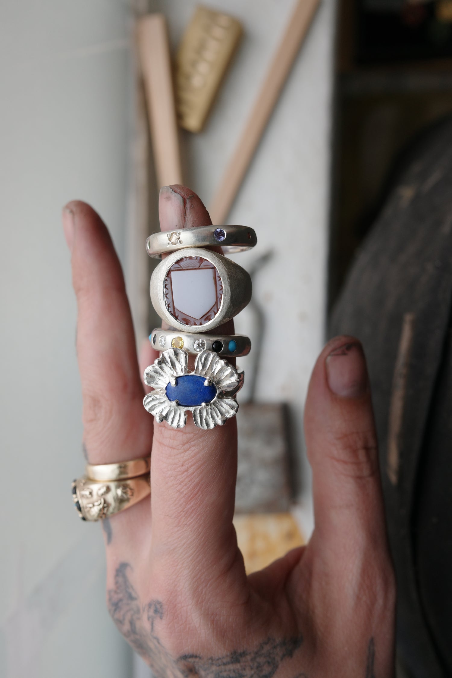 Lapis Flower