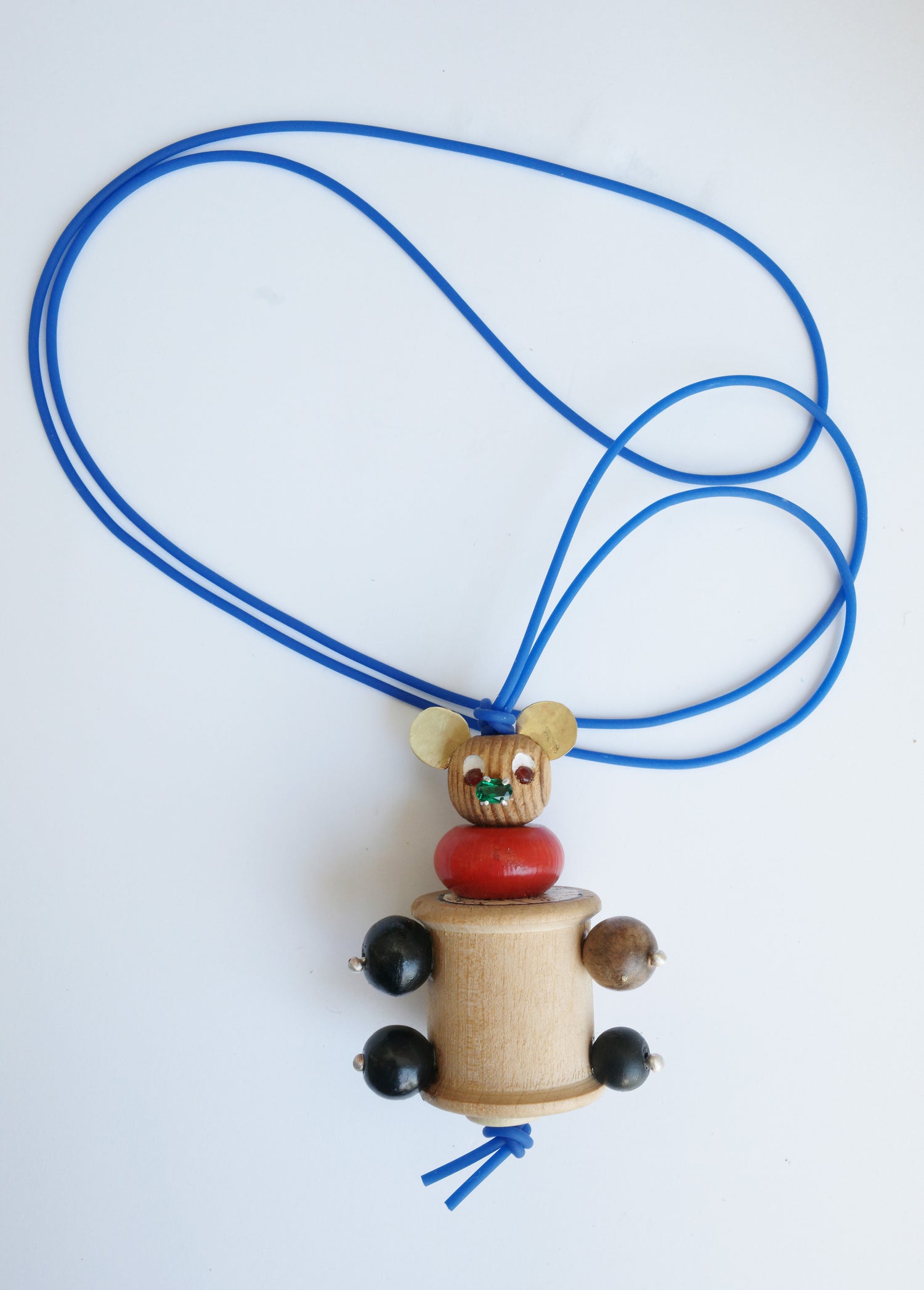 Bear Bobbin Pendant