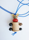 Bear Bobbin Pendant