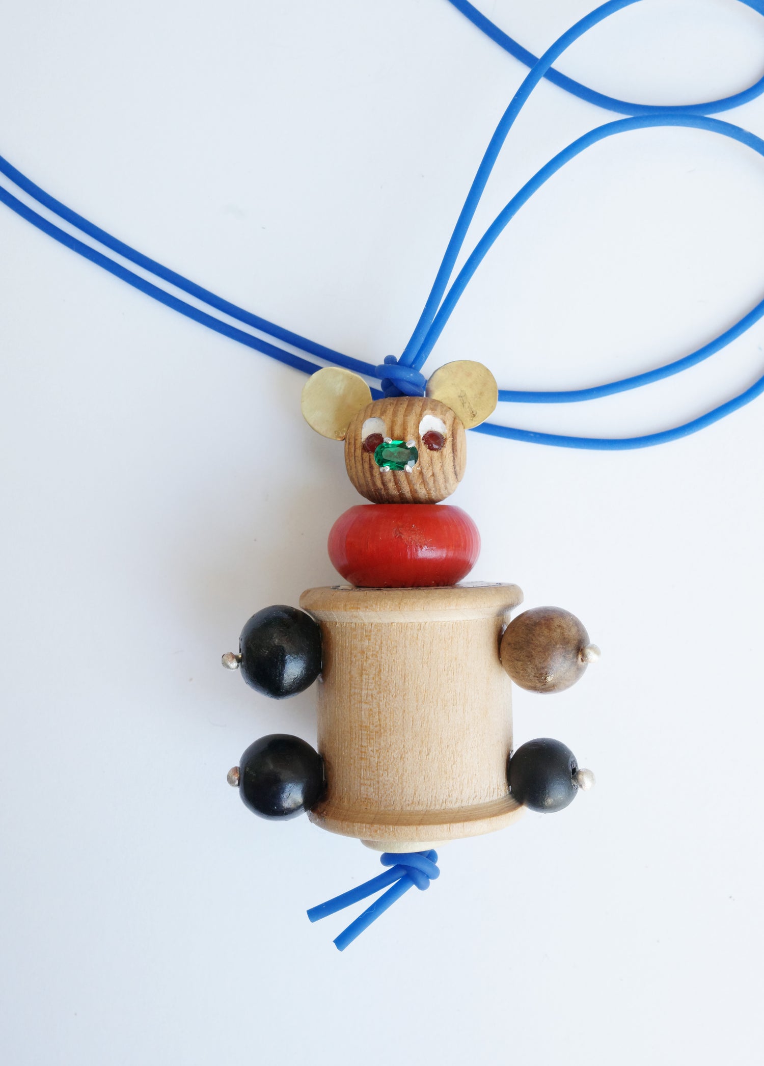 Bear Bobbin Pendant