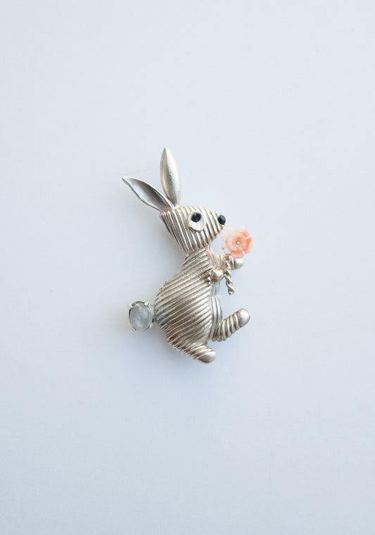 Cotton Tail Brooch