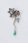 Flores brooch