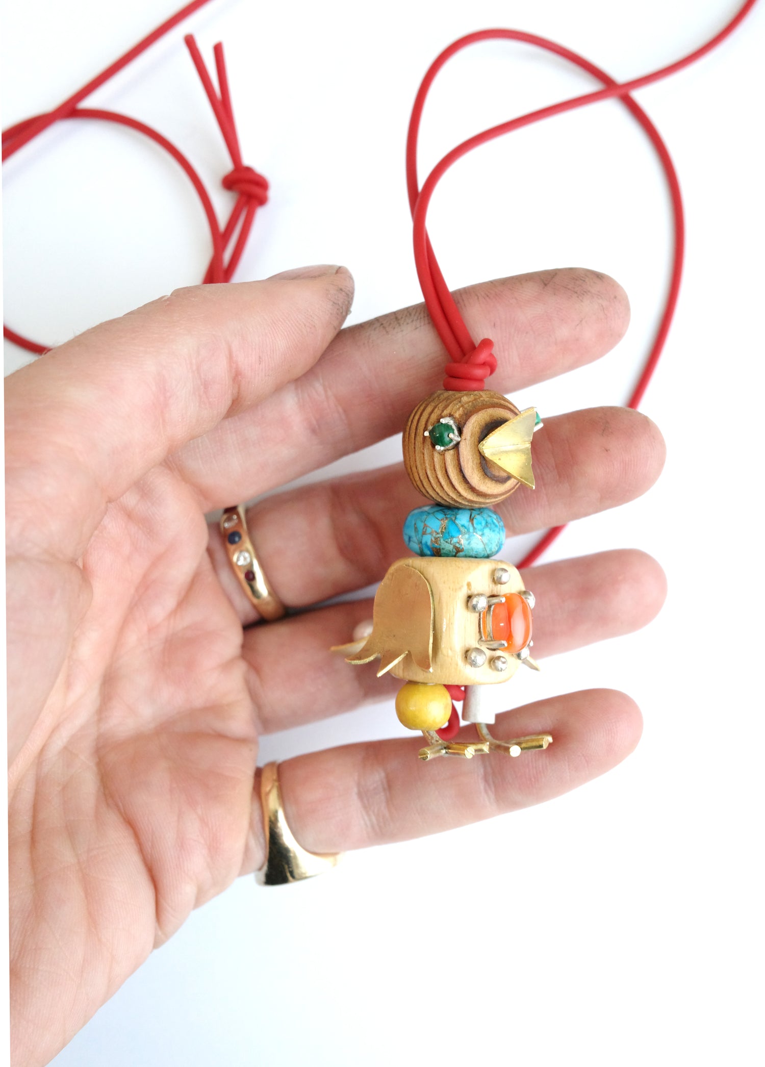 Lovebird pendant