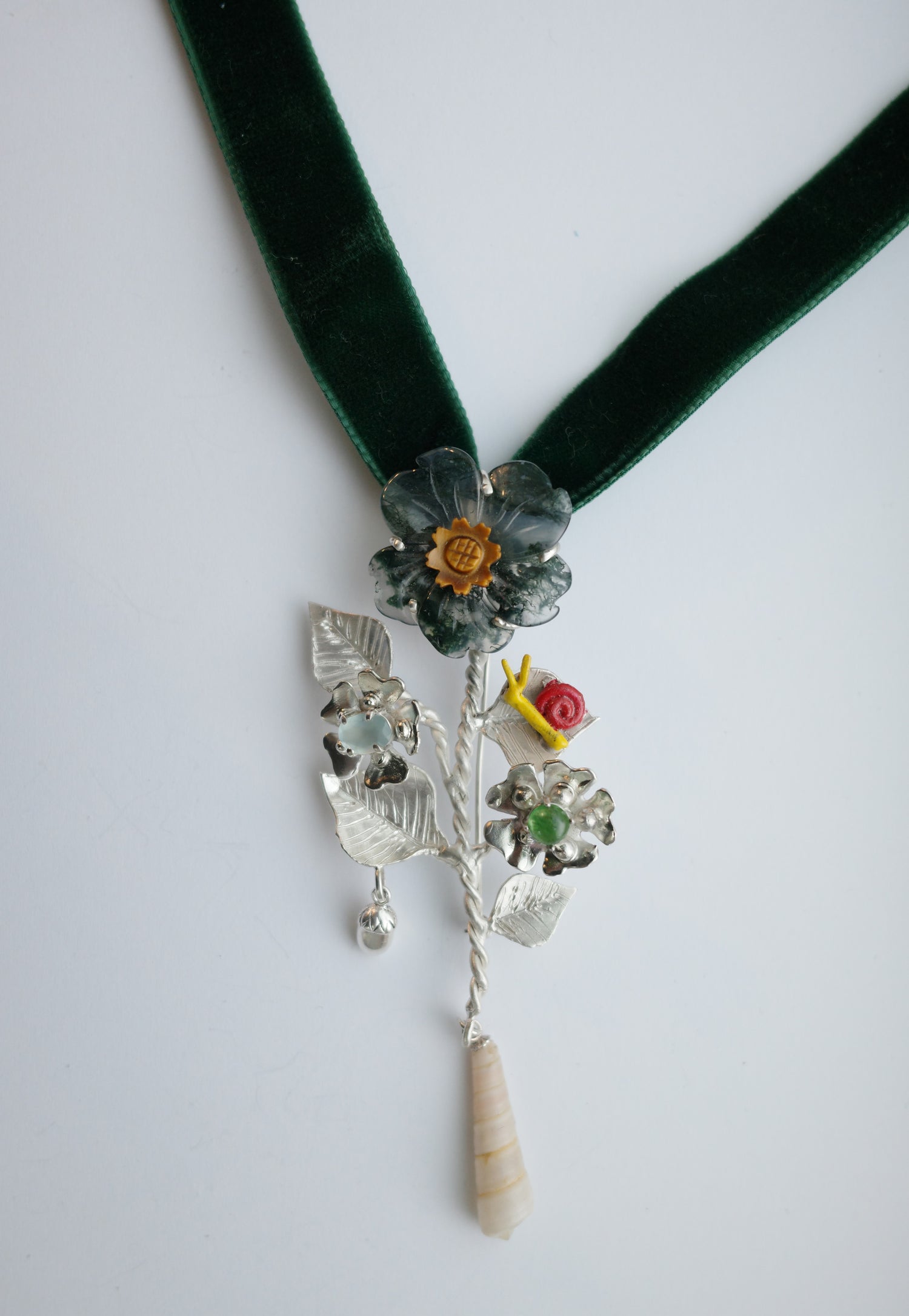 Mossy Brooch/Pendant