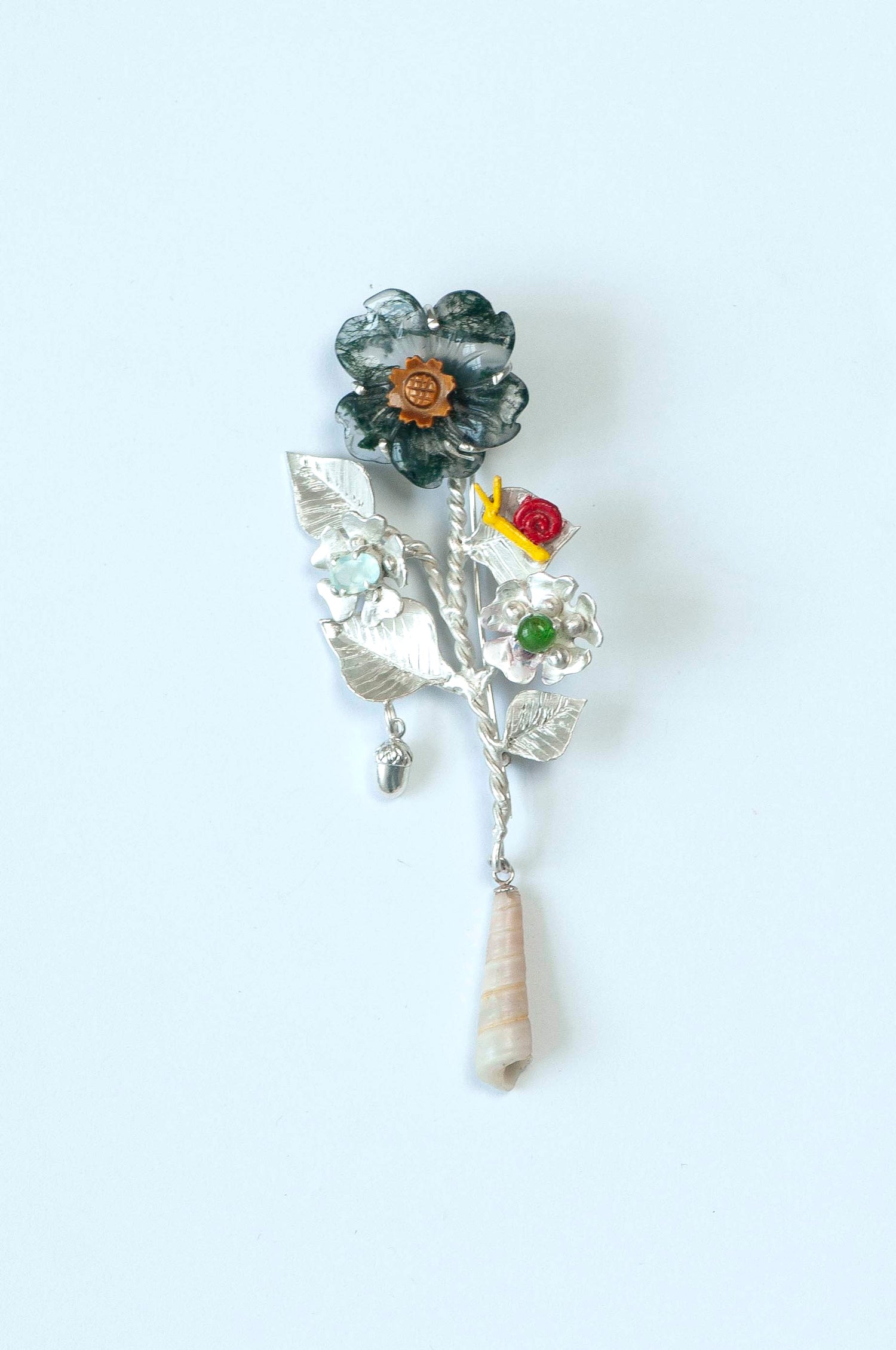 Mossy Brooch/Pendant