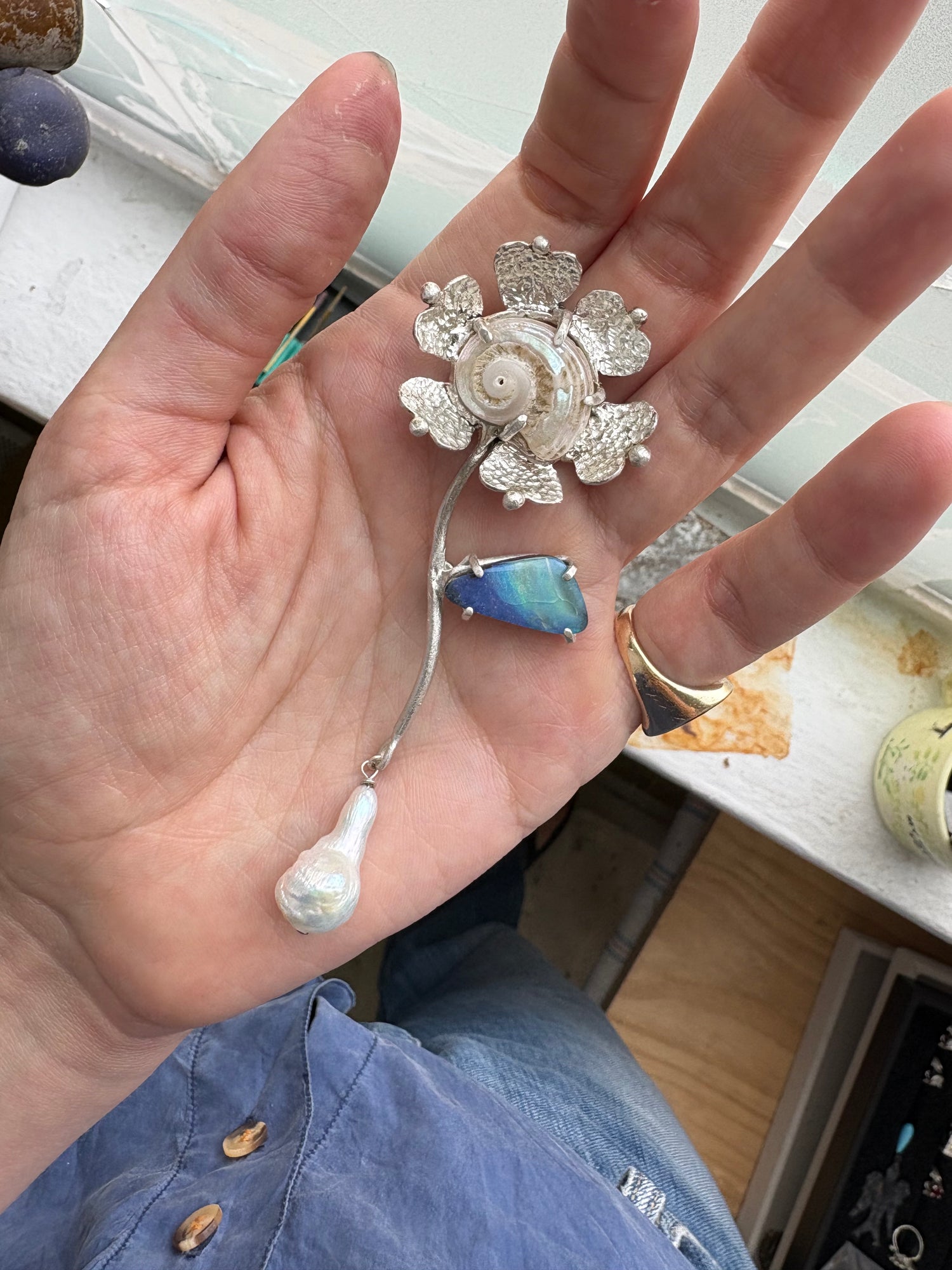 Nautilus Brooch/Pendant