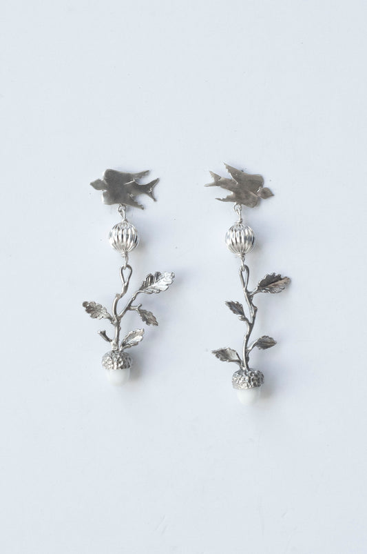 Saw-wing Earrings