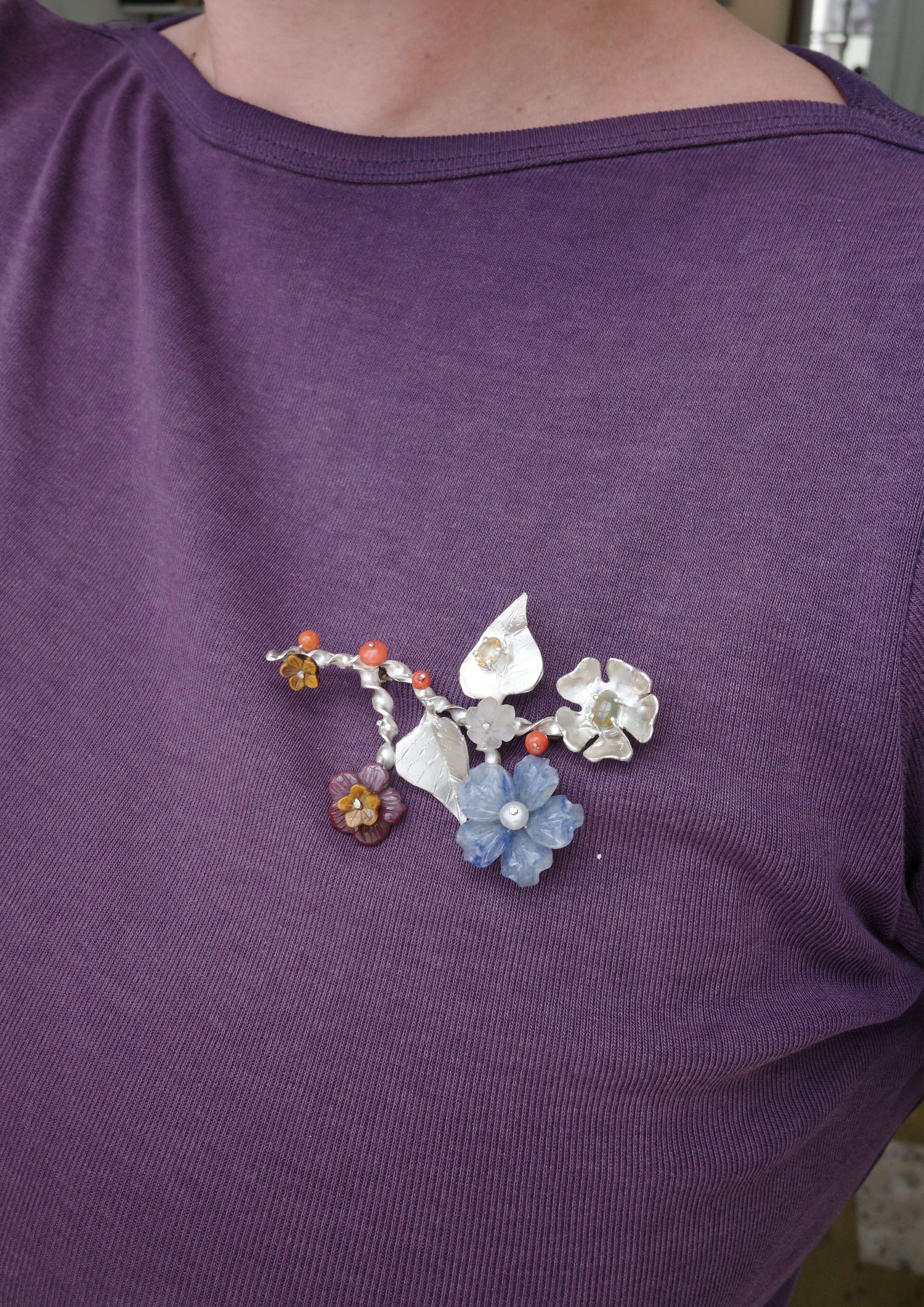 Twiglet Brooch